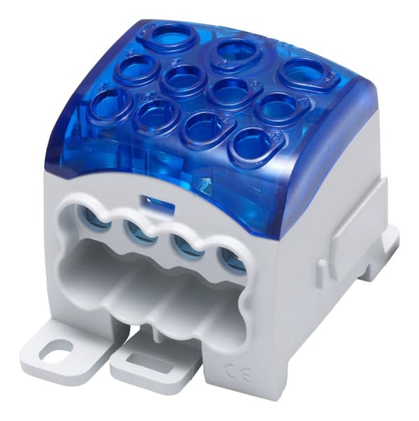 Universalfördelningsblock SUB 270 Al/Cu 82070 SIMBLOCK, blå