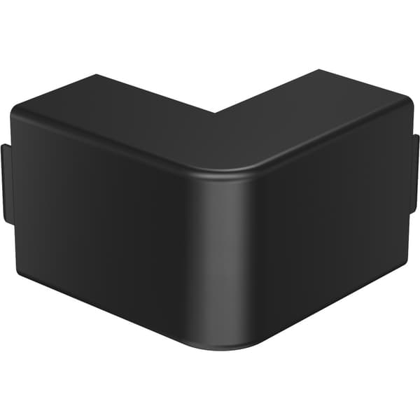 Utvendig hjørne for Kanal WDK40060SW Sort