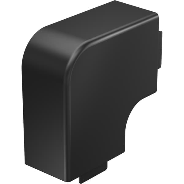 Flatvinkel for kanal WDK40060SW Sort
