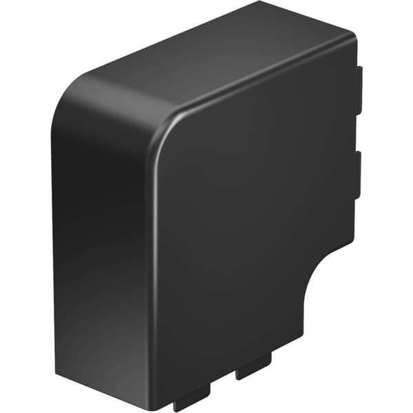 Flatvinkel for kanal WDK60110SW Sort