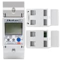 Miniatyrbillede 7 af 8: Qoltec 50882 Enfaset elektronisk energiforbrugsmåler til DIN-skinne | WiFi | TUYA | 230V | LCD