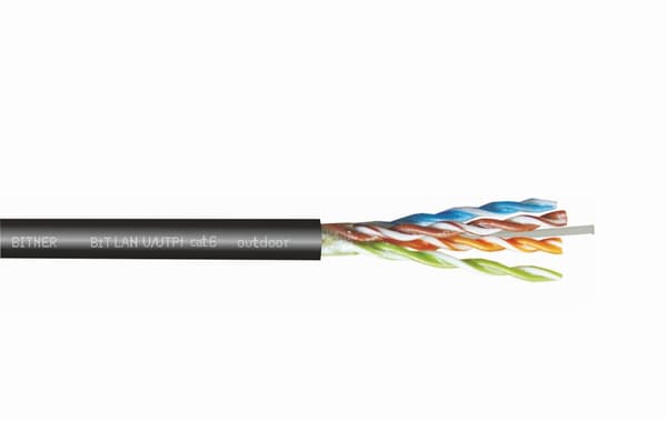 UTPF 6 4x2x0,5 UDENDØRS BITNER internetkabel
