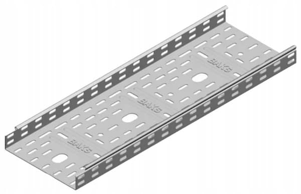 Perforeret kabelkanal 300x42mm 2m lang