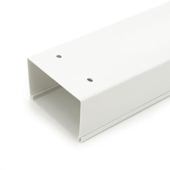Kaapelikouru 20m valkoinen, itseliimautuva, 10,0 x 4,0 x 100 cm / 20 x 1m