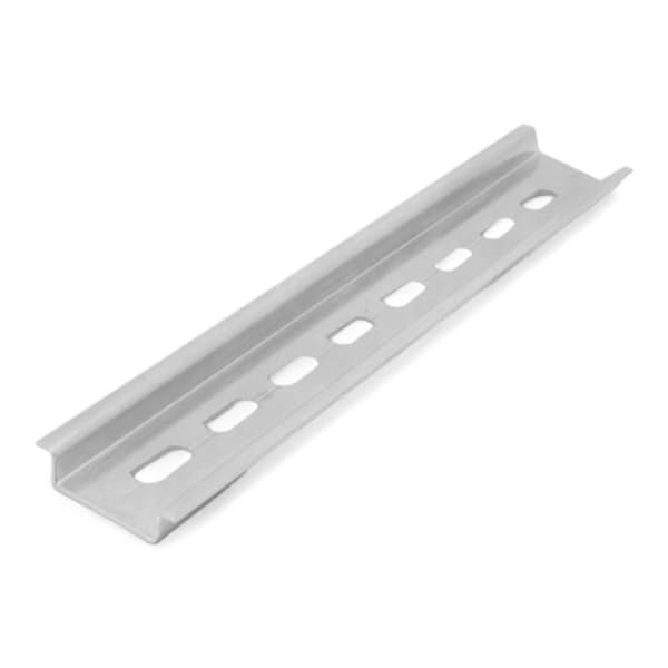 DIN TH 35 -asennuskisko, rei'itetty lista 1,0 m