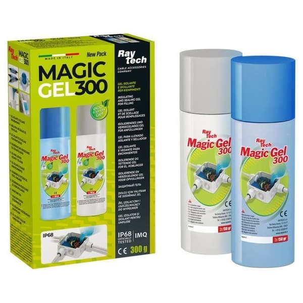 Isolerande och tätande gel - RAYTECH - Magic Gel 300 ml - IP68 - Ej giftig - Snabb tvärbindning