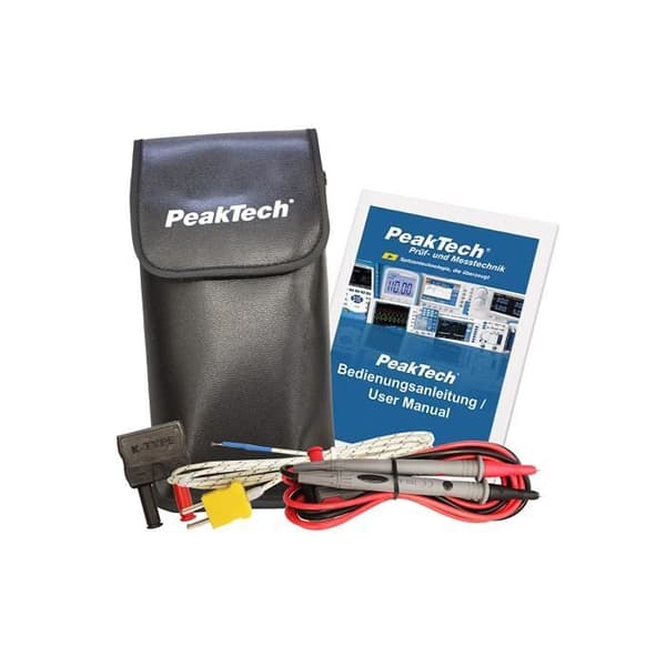 PeakTech Peak Tech 1000 Amp AC Clamp Meter/Multimeter 3999 siffror med Passage Tester/Voltmeter/Test Diod Test/Th