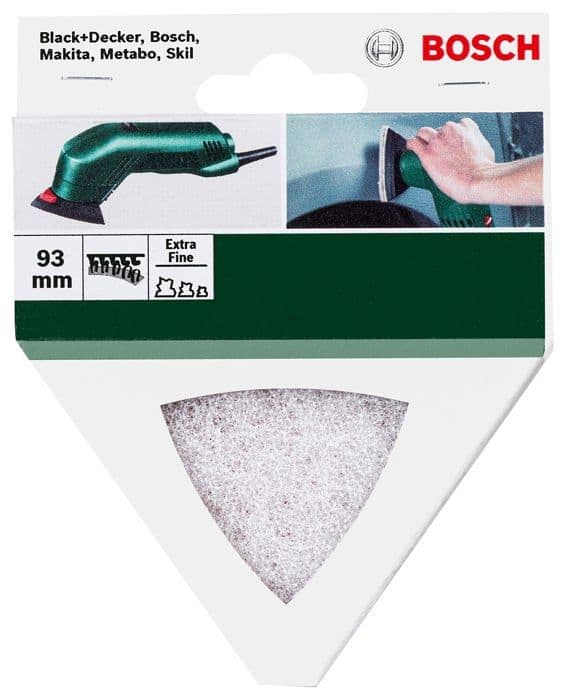 Bosch tillbehör - 2609256D76 - Bosch tillbehör Rengöringsfleece 93 mm kornfri