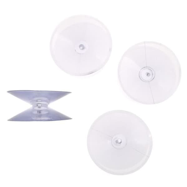 Ventosa Double Transparent (Bister 4 Piezas)