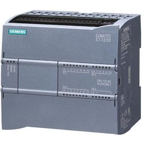 Siemens ST70 1200 CPU 1214 kontakter DC/DC/DC E/S 14 ed 24 V likström 10sd - 6ES7214-1AG40-0XB0