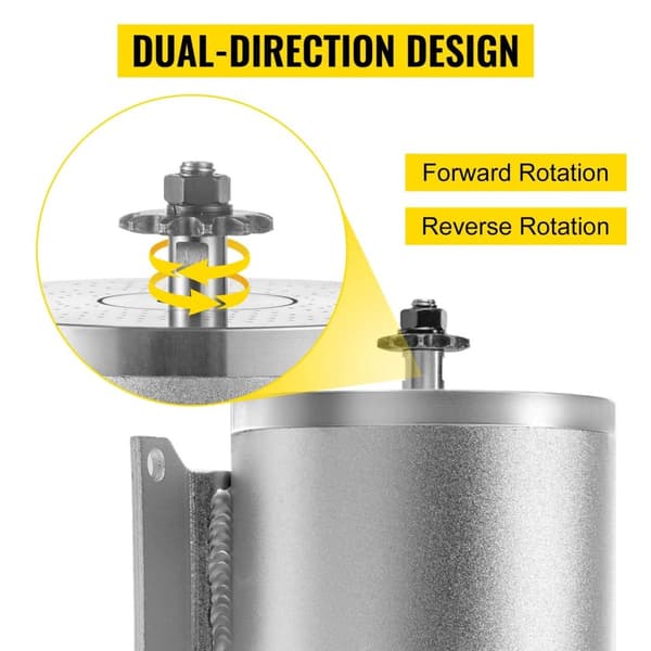 2000W 48V 4300RPM borstlös DC-motor med hastighetsregulator, dubbelriktad design, hög hastighet och lågt brus, bred applikation