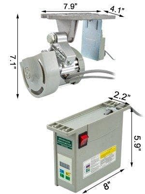 550W borstlös precision industriell symaskin servomotor med justerbar hastighet