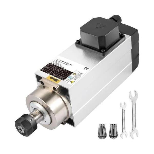 3KW 18000RPM luftkyld spindelmotor, ER20-hylsa, dynamisk balansdesign, lågt brus