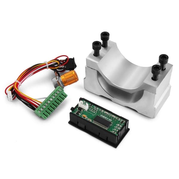 400W 12000RPM 530 mN.m borstlös spindelmotorsats, 3 felsökningssätt,smidig drift