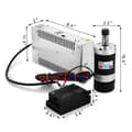 Miniatyrbild 5 av 5: 400W 12000RPM 530 mN.m borstlös spindelmotorsats, 3 felsökningssätt,smidig drift