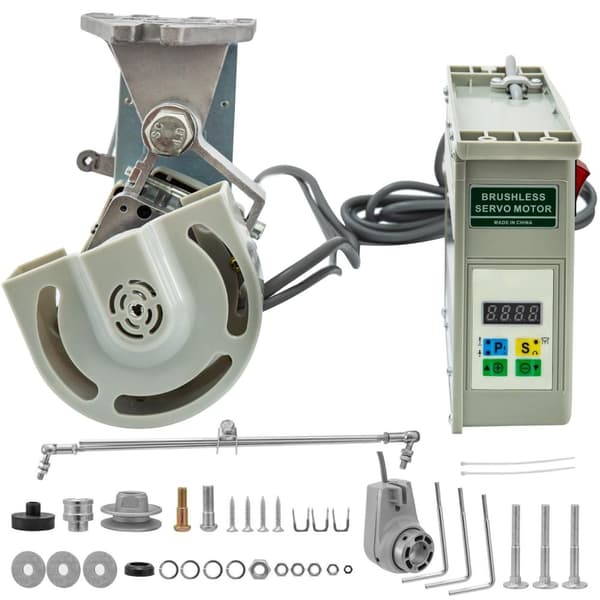 750W 500-3500RPM Industriell symaskin borstlös Servomotor med nålpositionerare, ren kopparspole, justerbar hastighet, lättinstallerad