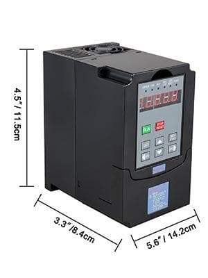 2,2KW luftkyld spindelmotor med 2,2KW Variabel frekvensomriktare, dynamisk balansdesign, hög koncentricitet/precision, bra värmeavledning