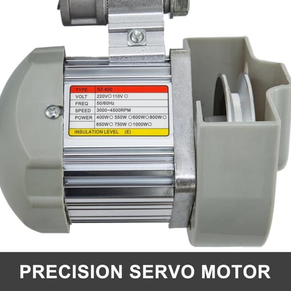 550W 500-4500RPM justerbar borstlös symaskin servomotor, med lägesställare