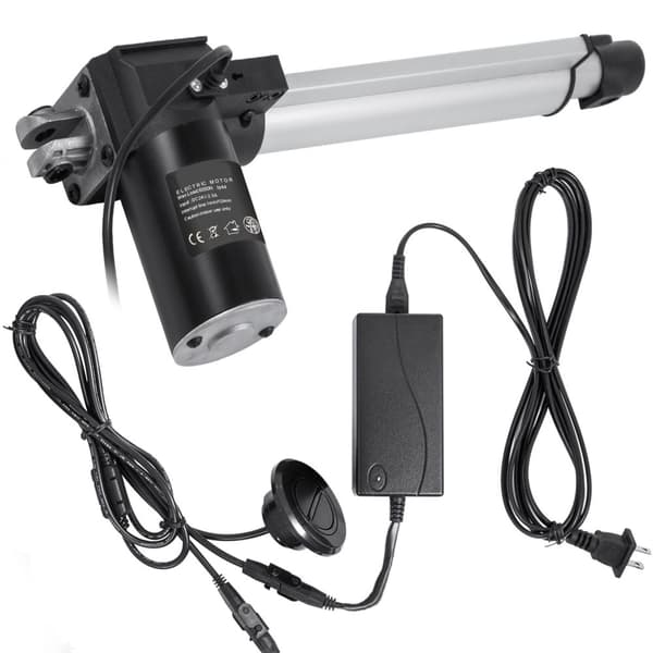 380-610mm DC 24-29V kraftfull elektrisk linjärt ställdon för vilstol med kompletta tillbehör, tyst drift, lätt att installera