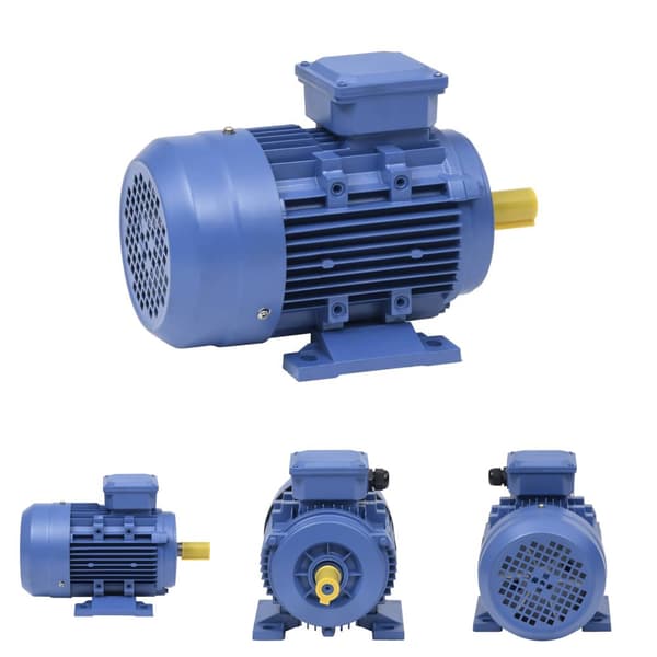 The Living Store 3-faset elektrisk motor 1,5 kW/2 hk 2-polet 2840 o/m aluminium - Elektriske motorer