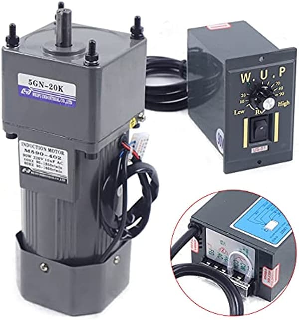 AC Elektrisk Gearmotor, 220V Indgang, 0-67 Omdrejninger Pr. Minut Hastighed, 13nm Moment