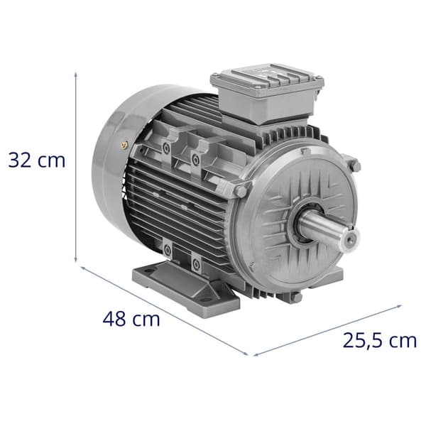 MSW - Asynkronmotor - Trefas - 5,5 kW - 2950 varv/min - 230/400 V - IE3