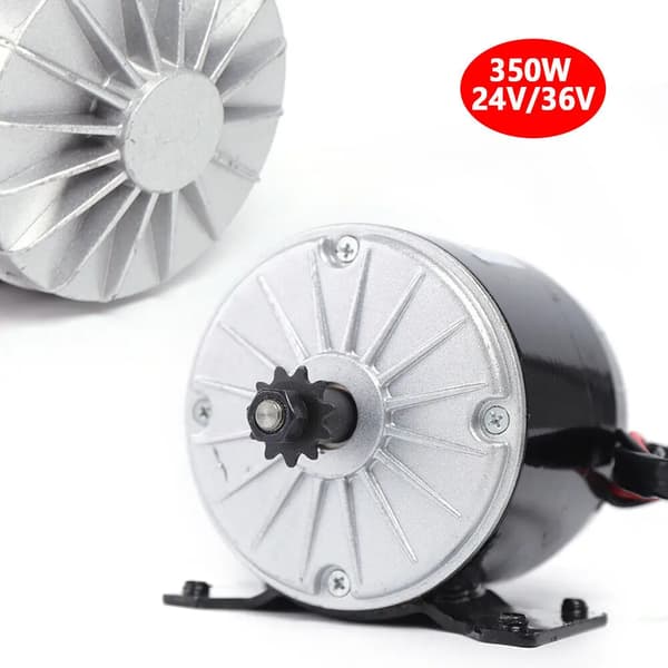 DC-motor, 350W effekt, høj effektivitet,36V