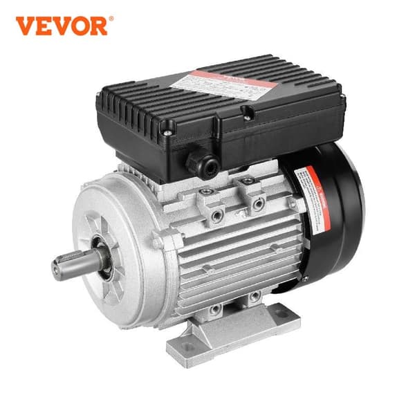 Elektrisk motor, 0,55 kW effekt, dobbelt rotationskapacitet,0,75HK