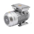 Miniatyrbillede 1 af 2: Elektrisk motor, 1HK effekt, 1380 omdrejninger pr. minut,Sølv