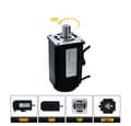 Miniatyrbild 2 av 4: 1000W 220V 2500 rpm 3,8Nm servomotor med broms kit för CNC-gravyrmaskin, 17-bitars absolutvärde