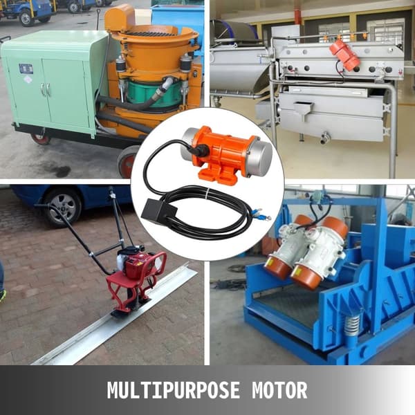 40W 3000rpm 25kg vibrationskraft högeffektiv betong vibrationsmotor, justerbar exciteringskraft, smidig drift, bred applikation