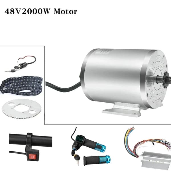 Elektrisk Scooter Motor Kit, 3000W, Høj Hastighed,48V2000W beslag kit