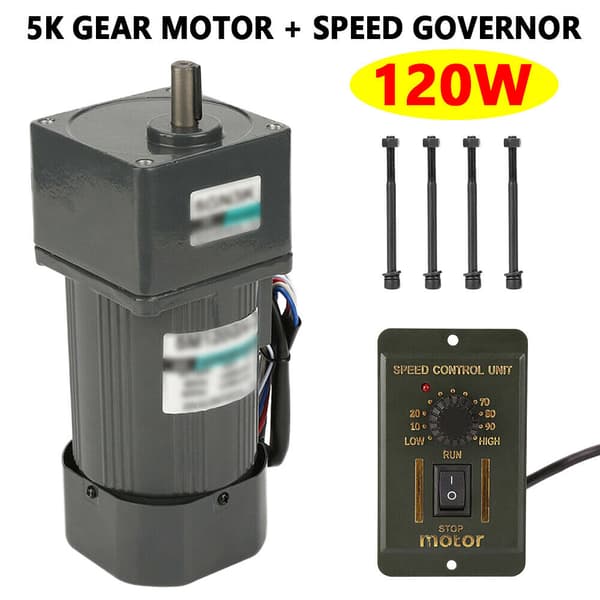 Elektrisk gearreduktionsmotor, justerbar hastighedsinterval 0-270 omdr./min, lav støjdrift, holdbar helkobbervikling.