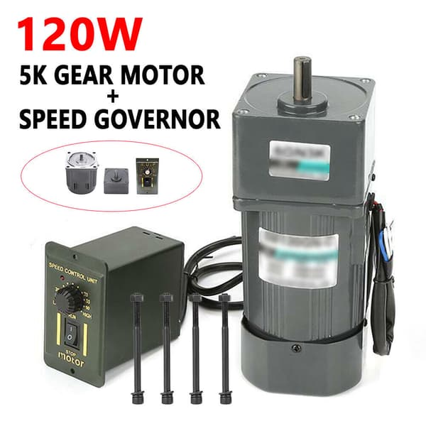 Elektrisk gearreduktionsmotor, justerbar hastighedsinterval 0-270 omdr./min, lav støjdrift, holdbar helkobbervikling.