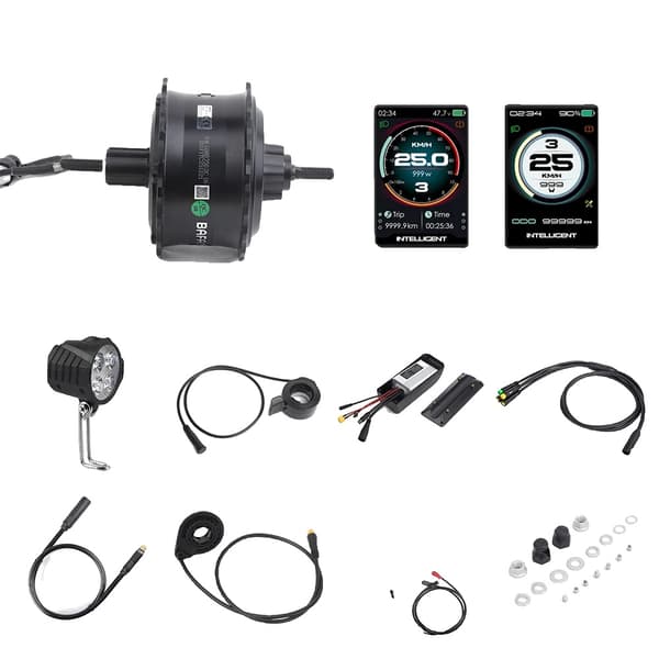 Bafang Hub Motor, 48V 500W, Vandtæt IP65 Klassificering,Fedt Bag 750W P860C, Bremse Sensor