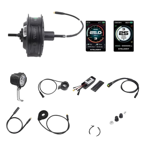 Bafang Hub Motor, 48V 500W, Vandtæt IP65 Klassificering,Bageste 500W P860C, Bremse Sensor