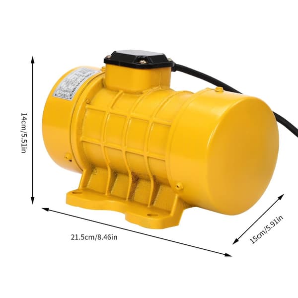 Värähtelymoottori, 250W kuparijohdinmoottori, 2840rpm värähtelytaajuus,Kulta