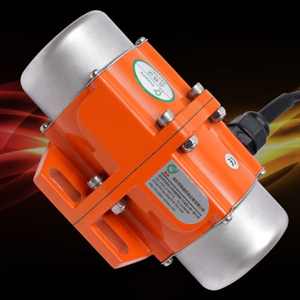 Vibrationsmotor, justerbar excentricitetsblock, 220V spänning, 50W effekt