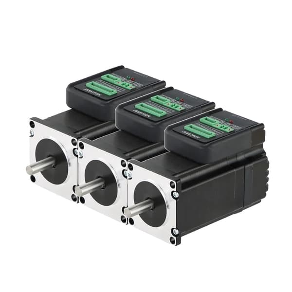 Nema23 Sluten Loop Integrerad Stegmotor, 2N.m Hållmoment, 6A Spetsström,3Pieces ett parti