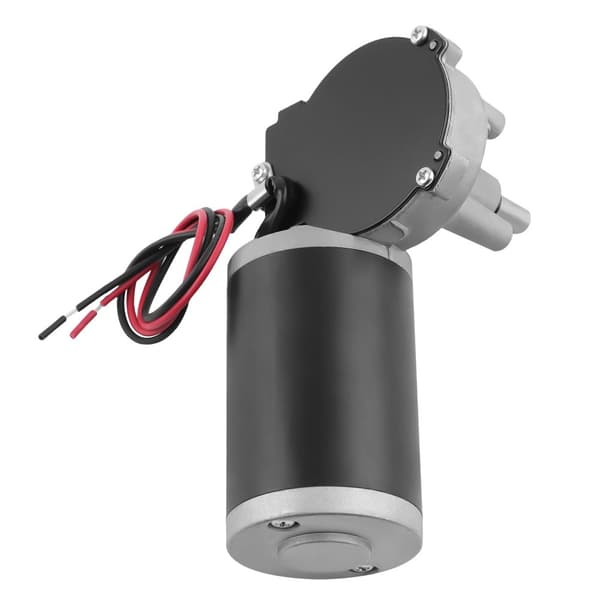 Reversibel Worm Gear Motor, Høj Moment 30Nm, Nominel Hastighed 220 omdr/min, 24V DC Spænding