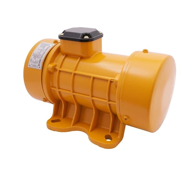 Vibrationsmotor, 550W effekt, IP44 skydd,Gul