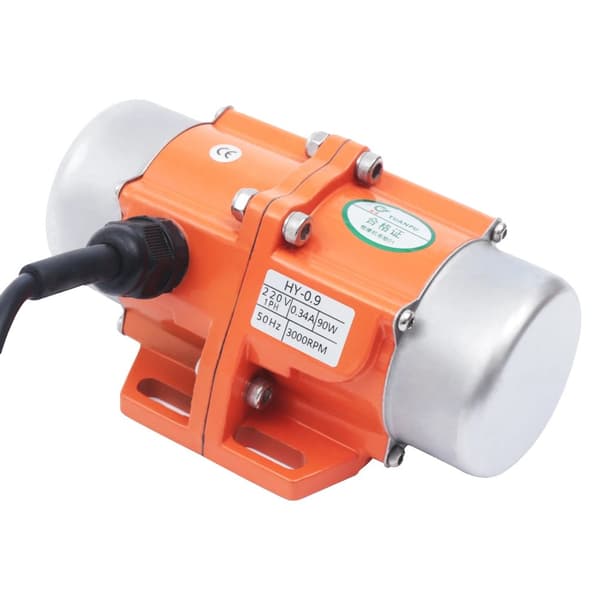 Asynkron vibrationsmotor, 220V, justerbar excitationskraft,90W