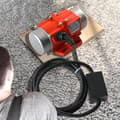 Miniatyrbild 2 av 4: Asynkron vibrationsmotor, justerbar excentricitetsblock, låg ljudnivå, hög temperaturbeständighet