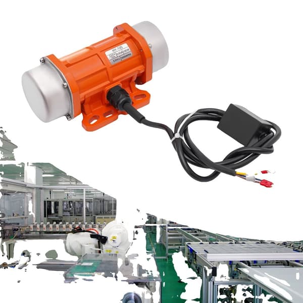 Vibrationsmotor, 100 W utgång, 3000 r/min frekvens, mångsidigt spänningsområde