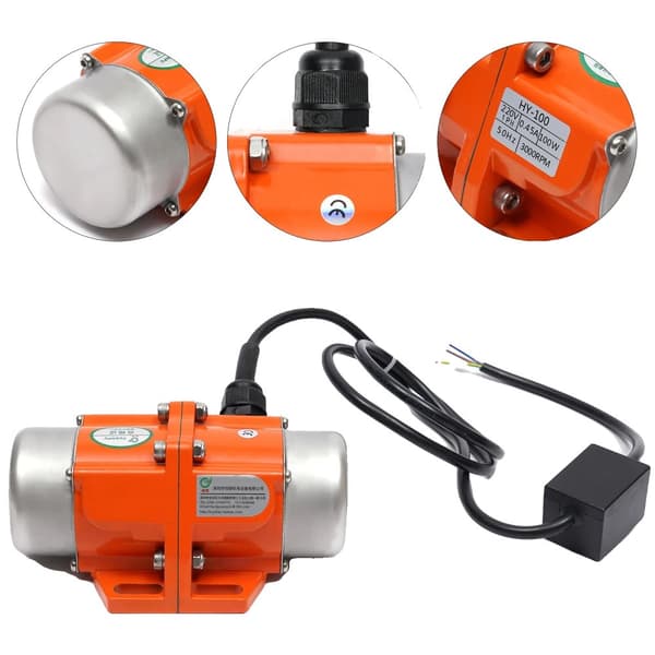 Vibrationsmotor, 220V, 100W, 3000 Omdr./min,30W