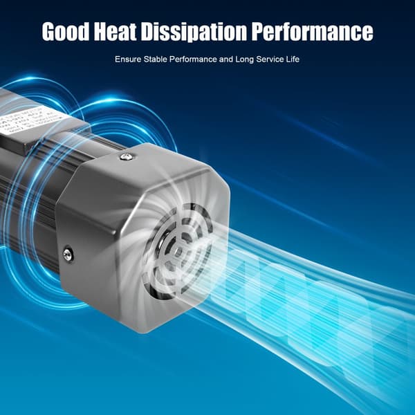 AC Gear Motor, 220V indgang, 270 RPM hastighed, 1:5 reduktionsforhold