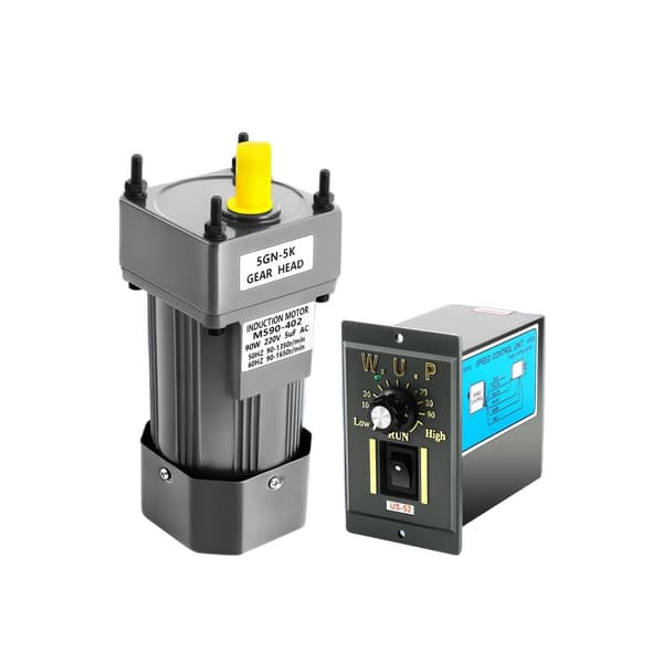 AC Gear Motor, 220V indgang, 270 RPM hastighed, 1:5 reduktionsforhold