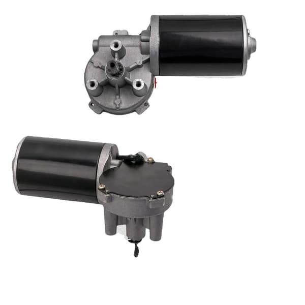 24V DC Elektrisk Motor, Hög Moment 30Nm, 220 RPM Hastighet, Reversibel Drift