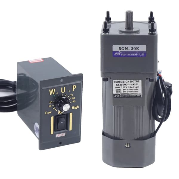 AC-sähkövaihteisto, 220V syöttö, 0-67 RPM nopeus, 13nm vääntömomentti