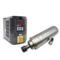 Miniatyrbillede 1 af 2: 2,2KW Vandkølet Spindelmotor, Høj Hastighed 24000 OMDR./MIN, Rustfrit Stål Konstruktion,Med VFD 220V